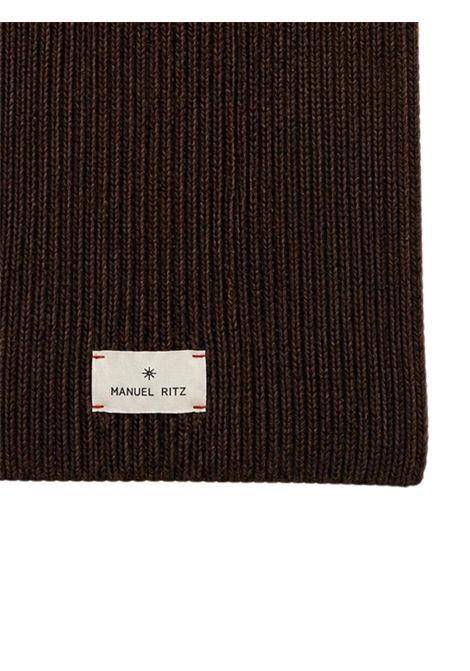 Sciarpa bambino in misto lana Manuel Ritz | 4568MARRONE